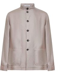 Tagliatore - Dove Linen Tempest Single-Breasted Jacket - Lyst
