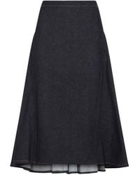 Jacquemus - La Jupe De-Nimes Lavoir Cotton Midi Skirt - Lyst