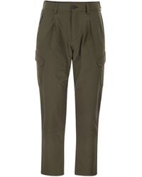 Herno - Cargo Trousers With Mechanical Stretch Yarn - Lyst