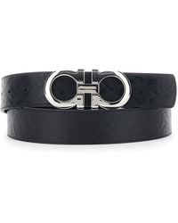 Ferragamo - Reversible Leather Belt - Lyst