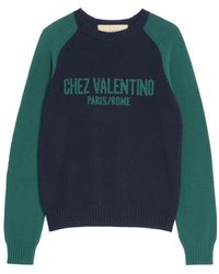 Valentino - Chez Wool Sweater - Lyst