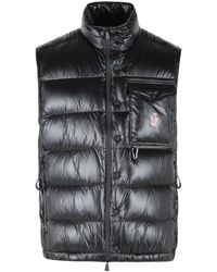 Moncler - 'Uychi' Foldable Polyamide Padded Vest - Lyst