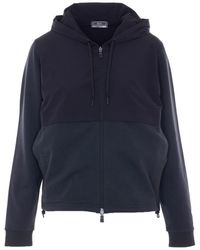 Herno - Double Face Interlock Sweatshirt And Master Nylon - Lyst