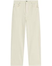 Phoebe Philo - Cotton Zip-Up Jeans - Lyst