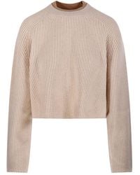Max Mara - Crew Neck Sweater - Lyst