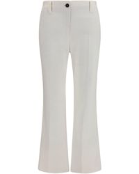 Brunello Cucinelli - Slim Flared Pants - Lyst