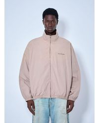 Acne Studios - Logo Printed Zip-Up Jacket - Lyst