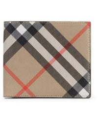 Burberry - Polyurethane Wallet - Lyst