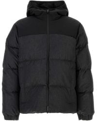 Moncler - Slate Nylon Down Jacket - Lyst