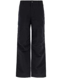 Burberry - Midnight Blue Nylon Cargo Pant - Lyst
