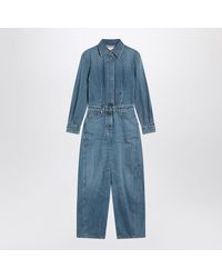 Givenchy - Light Denim Jumpsuit - Lyst