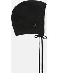 Simone Rocha - Cashmere Bonnet With Emb - Lyst