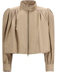 Chloé - Chloã Boule Gathered Jacket - Lyst