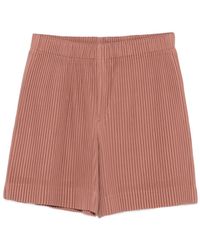 Homme Plissé Issey Miyake - Homme Plisse' Issey Miyake Pleated Shorts - Lyst