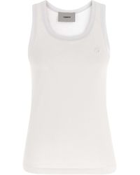 Coperni - Cotton Sleeveles T-Shirt - Lyst