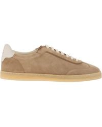 Brunello Cucinelli - Suede Trainers - Lyst