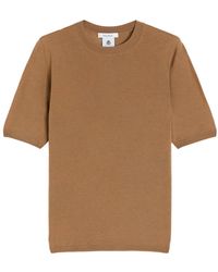 Max Mara - Short-Sleeved Basic Wool Sweater - Lyst