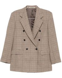 Tagliatore - Wool Blend Double-Breasted Jacket - Lyst