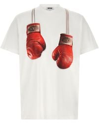 Moschino - Trompe-'Å“Il Print T-Shirt - Lyst