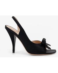 Dior - Dior Dior Bow Satin Sandals With Logo Bow Detail - Lyst