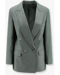 Max Mara - Mxmalbata Virgin Wool And Silk Blazer - Lyst