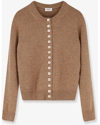 Celine - Cashmere Cardigan With Tank Top - Lyst