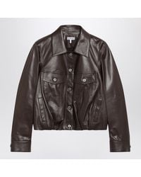 Loewe - Lamb Nappa Leather Jacket - Lyst