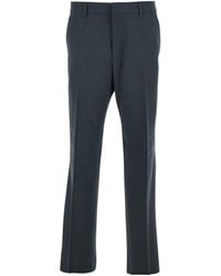 Ami Paris - Pants With Belt Loops And Front Concealed Closure - Lyst