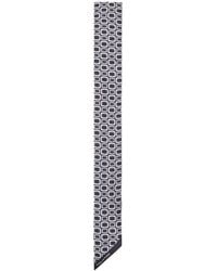 Tagliatore - Scarf With Geometric Print - Lyst