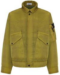 Stone Island - Jacket With Utility Pockets - Lyst