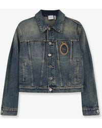 Dior - Dior Dior Medallion Denim Jacket - Lyst