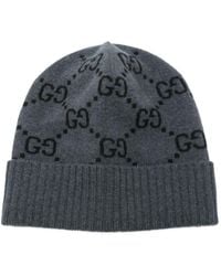 Gucci - Gg Cashmere Beanie - Lyst