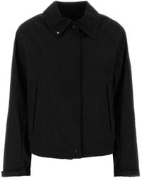 Herno - Cropped Jacket With Classic Collar - Lyst