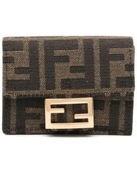 Fendi - Baguette Trifold Wallet - Lyst