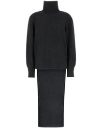 Givenchy - Long Back High Neck Sweater - Lyst
