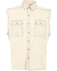 Rick Owens - Drkshdw Jumbo Tommy Sleeveless Shirt - Lyst