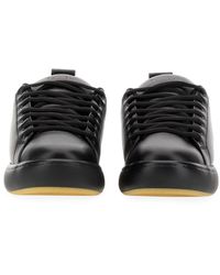 Bottega Veneta - Mini Leather Sneaker With Rubber Sole - Lyst