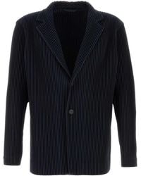 Homme Plissé Issey Miyake - Polyester Blazer - Lyst