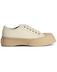 Marni - Leather Sneakers - Lyst