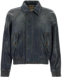 Burberry - Denim Jacket - Lyst