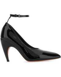 Alaïa - Shark Patent Leather Pumps - Lyst