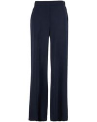 P.A.R.O.S.H. - Pants With Elastic Waist And Wide Leg - Lyst