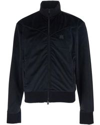 Amiri - Jacket With High Neck And Logo Embroidery On The Front - Lyst