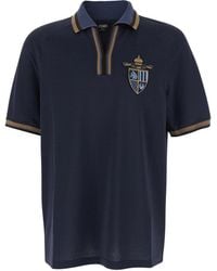 Fendi - Jacquard Polo Shirt - Lyst