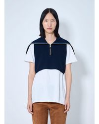 Moncler - Zip-Front Knit Vest - Lyst