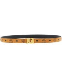 MCM - Logo Buckle Belt - Lyst