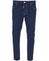 DSquared² - Jeans With Belt Loops And Logo Patch On The Rear - Lyst