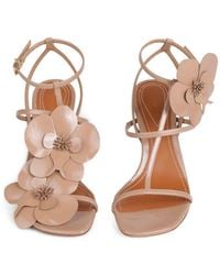 Zimmermann - Orchid Leather Sandals - Lyst