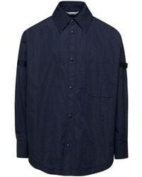 Thom Browne - 'Snap Front' Overshirt - Lyst