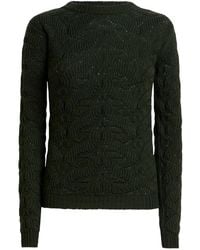Etro - Wool-Blend Sweater With Paisley Detailing - Lyst